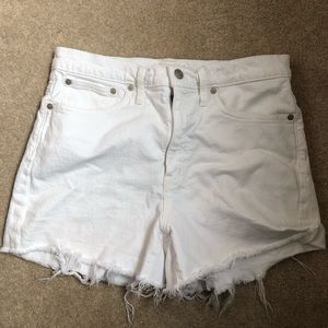 Madewell High-Ride Denim Shorts - Size 30
